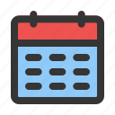 calendar, date, schedule, event, ui