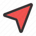 send, message, direct, paper, plane, ui