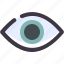 eye, retina, visible 