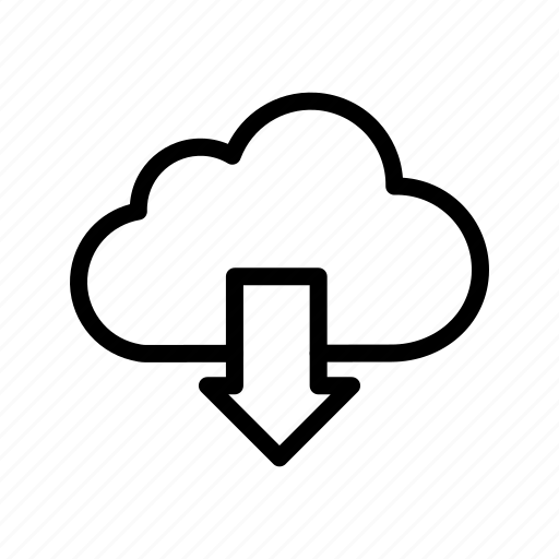 Cloud, download, down icon - Download on Iconfinder