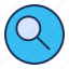find, magnifier, search, ui 