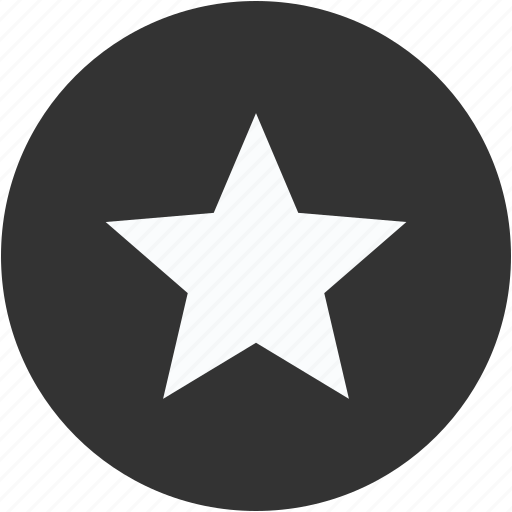 Bookmark, circle, rank, rate, rating, review, star icon - Download on Iconfinder
