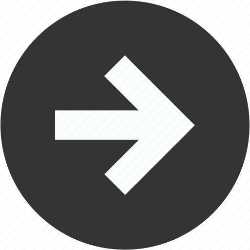 Arrow, circle, forward, right, arrows, direction, next icon - Download on Iconfinder