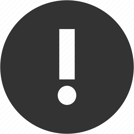 Alert, circle, warning, attention, error, exclamation, problem icon - Download on Iconfinder
