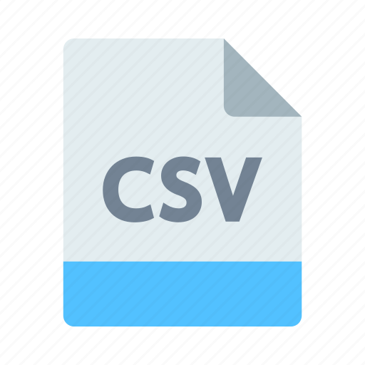 Csv, csv file, file, xls file icon - Download on Iconfinder