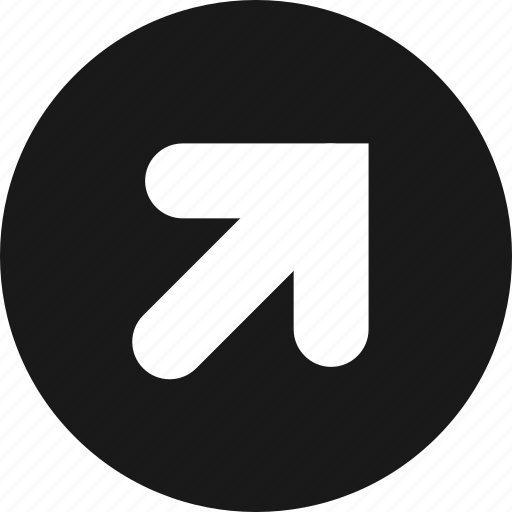Arrow, arrows, direction, right, top, up icon - Download on Iconfinder