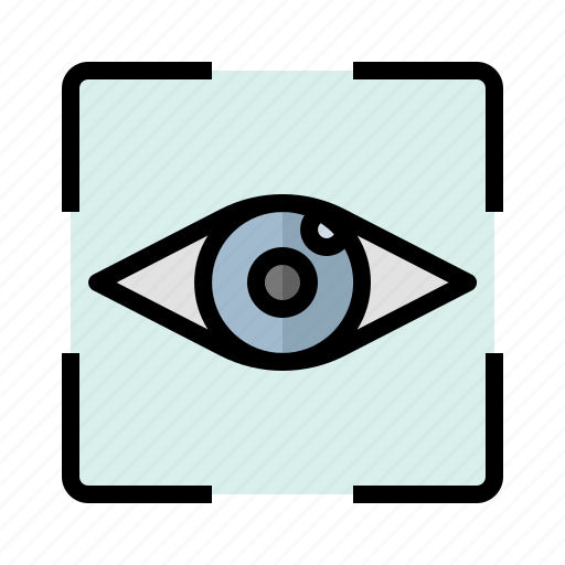 Eye, scan, biometric, recognition, verification, focus, ui icon - Download on Iconfinder