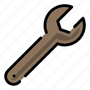settings, garage, wrench, tool