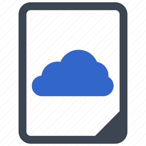 Cloud computing, cloud data, cloud document, cloud file icon - Download on Iconfinder
