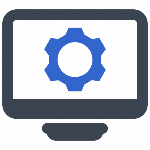 Computer, configuration, gears, monitor, option, settings icon - Download on Iconfinder