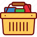 basket, buy, cart, full, goods, shop, shopping