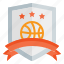 badge, emblem, shield, team, club, basketball, sport 
