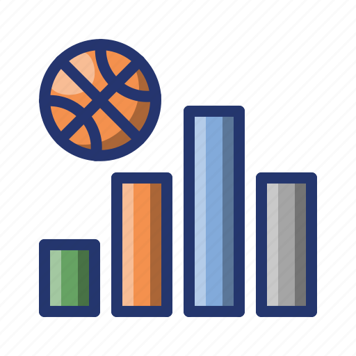 Ball, basket, basketball, game, player, sport, statistic icon - Download on Iconfinder