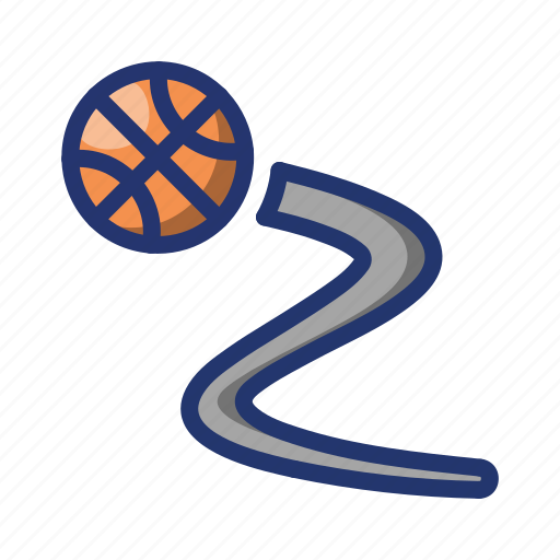 Ball, basket, basketball, dribble, game, sport icon - Download on Iconfinder