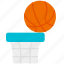 net, hoop, basket, equipment, basketball, sport, ball 