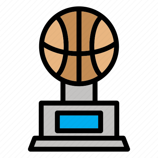Basketball trophy, trophy, cup, champion, basketball, winner, sport icon - Download on Iconfinder