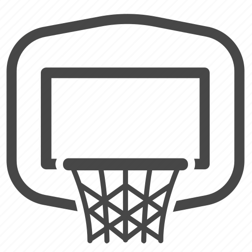Backboard, basket, basketball, basketball hoop, hoop, sport icon - Download on Iconfinder
