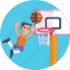 sports, basketball ring, basketball, basketball player, player, ball 