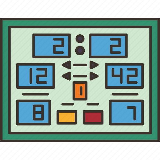 Scoreboard, clock, time, game, match icon - Download on Iconfinder
