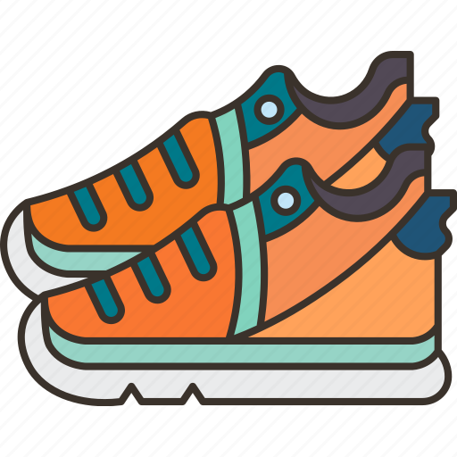 Shoes, sneaker, athletic, footwear, run icon - Download on Iconfinder