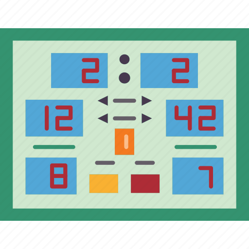 Scoreboard, clock, time, game, match icon - Download on Iconfinder