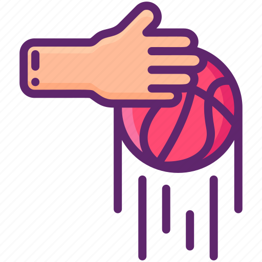 Basketball, dribbling, hand icon - Download on Iconfinder