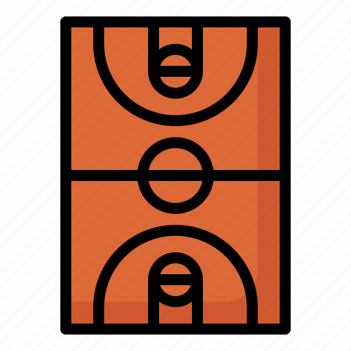 Court, field, basketball, sport, game, competition icon - Download on Iconfinder