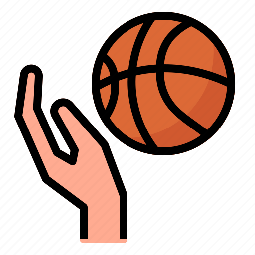 Shots, ball, basketball, hand, game, sport, competition icon - Download on Iconfinder