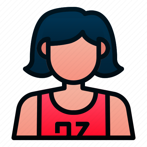 Player, avatar, woman, female, basketball, people, sport icon - Download on Iconfinder