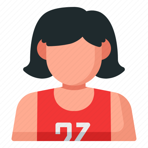 Player, avatar, woman, female, basketball, people, sport icon - Download on Iconfinder