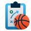 strategy, tactics, clipboard, basketball, sport, game, competition 