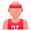 player, avatar, man, male, basketball, game, people 