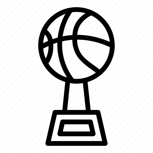 Trophy, basketball, sport, game, competition, winner, champion icon - Download on Iconfinder