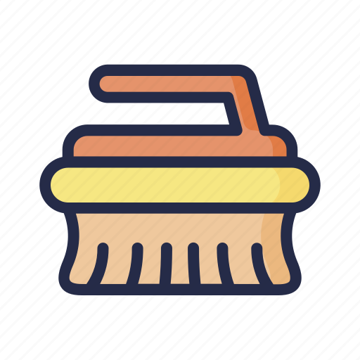 Brush, cleaning, maid, profession, service icon - Download on Iconfinder
