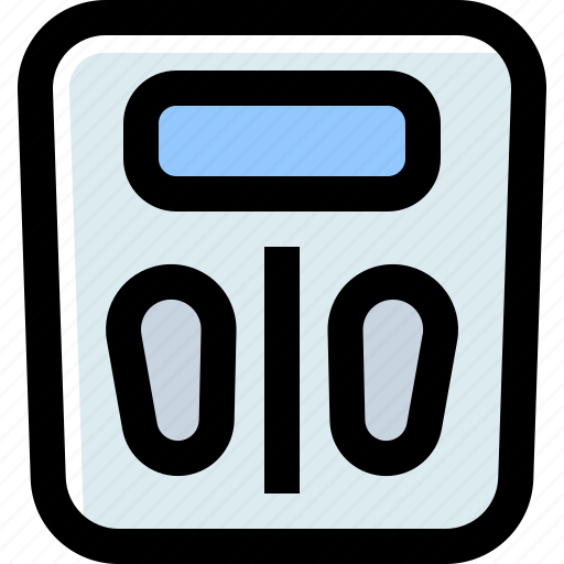 Balances, bathroom, kilo, scale, weighing scale icon - Download on Iconfinder