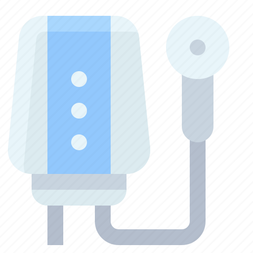 Bath, bathroom, shower, water heater icon - Download on Iconfinder
