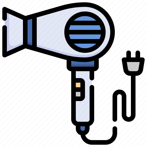 Hair, dryer, beauty, salon, tools, and, utensils icon - Download on Iconfinder