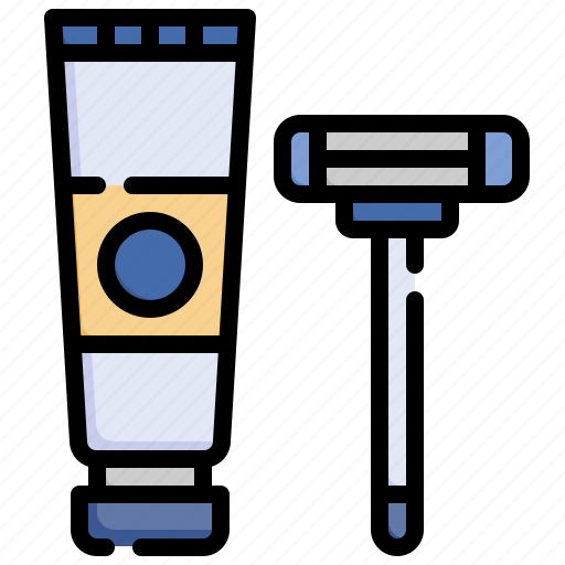 Rasor, hair, shaving, foam, tools, and, utensils icon - Download on Iconfinder