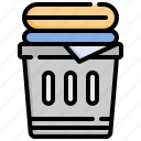 trash, can, waste, garbage