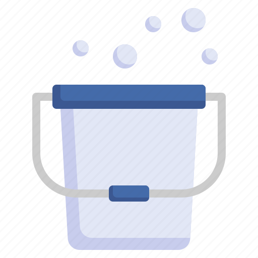 Bucket, housekeeping, cleaning, water, washing icon - Download on Iconfinder