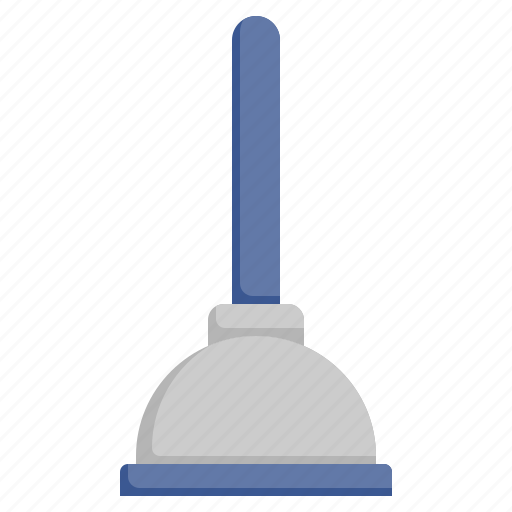 Plunger, toilet, clean, utensil, tool icon - Download on Iconfinder