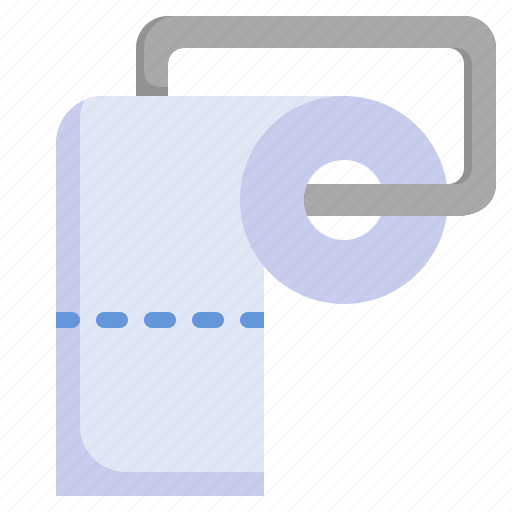 Toilet, paper, cleaning, roll, out icon - Download on Iconfinder