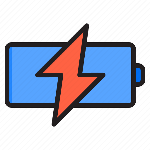Battery, electricity, charge, charging, power icon - Download on Iconfinder