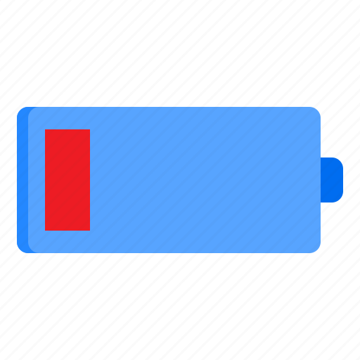 Battery, level, charge, low, energy icon - Download on Iconfinder