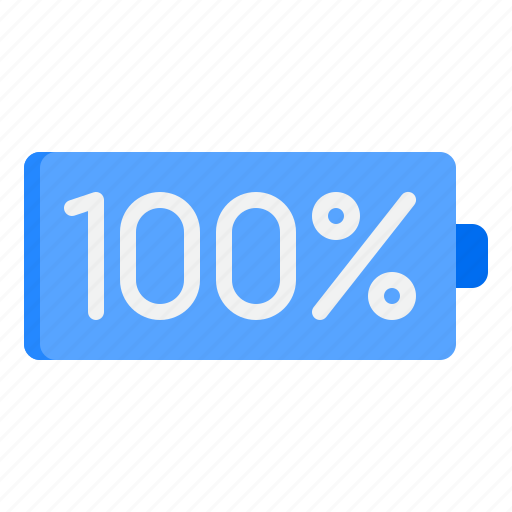 Battery, full, power, charge, charging icon - Download on Iconfinder