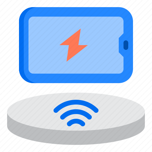 Mobile, wireless, charge, battery, electricity icon - Download on Iconfinder