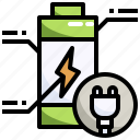 charging, battery, level, energy, electronics, plug