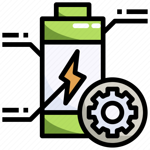 Setting, energy, battery, status, electronics icon - Download on Iconfinder