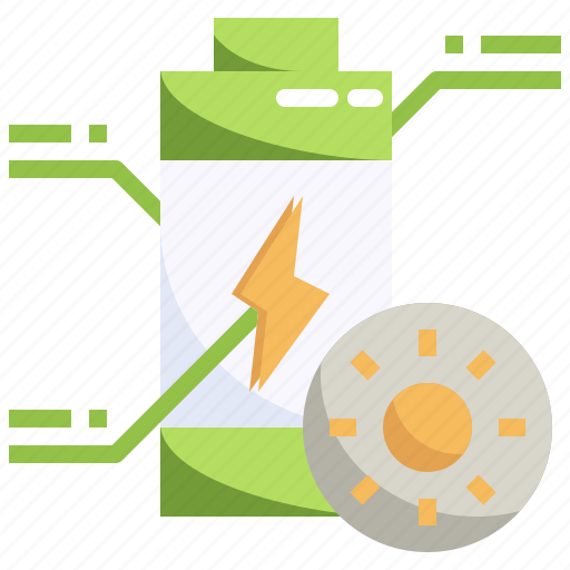 Solar, sun, battery, energy, charging icon - Download on Iconfinder