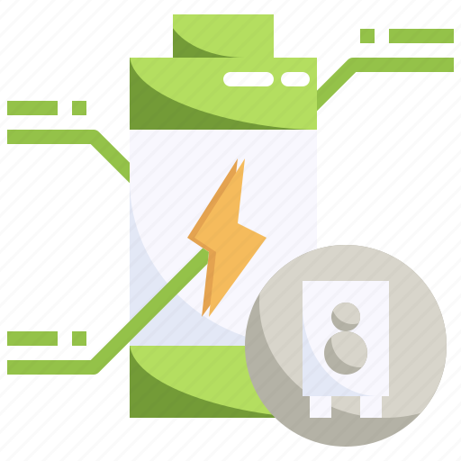 Speaker, energy, battery, audio, charging icon - Download on Iconfinder
